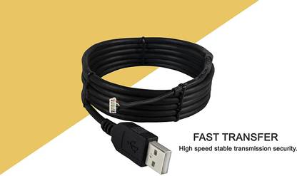 YOZOOT Micro USB Cable 1.0001 m Time Office Replacement Cable for Morpho MSO 1300 e/e2/e3(USB)