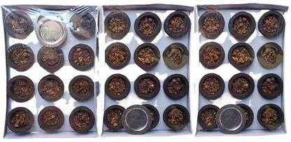 QYZL Natural Pure herbal Guggul / Loban Sambrani Cup 36 Guggul Dhoop