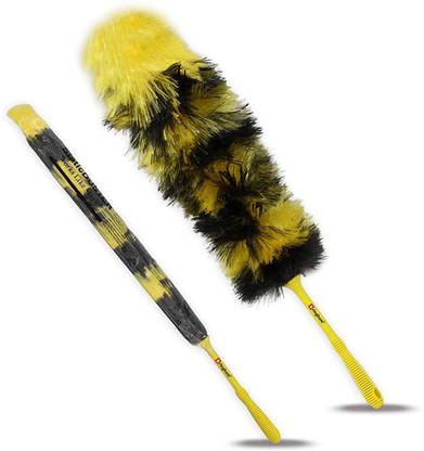 Bringhom Heavy Fiber Static Duster for Dusting Cleaning Car, Home Kitchen, Office (2U, Le Wet and Dry Duster