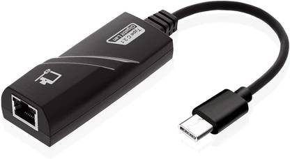 SHIVANTECH USB 3.0 C to Ethernet RJ45 Adaptor to Thunderbolt 3 USB 3.0 Gigabit LAN 10 100 1000Mbps Compatible for Mac-Book, Laptop, More Devices (C to LAN (3.0)) Wired USB Lan Adapter compatible with Linux, Mac, Windows