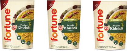 FORTUNE SUPER FOOD PUNJABI KHICHDI 600 GRAMS PACK OF 3