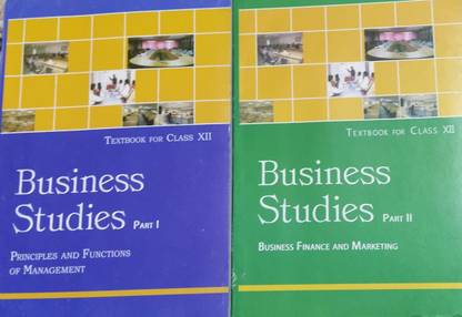 Business Studies Part 1 & Part 2 Set For Class 12 (Paperback, NCERT)
