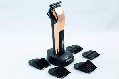 HNK POWER Clipper (Black/Copper) Trimmer 30 min  Runtime 3 Length Settings