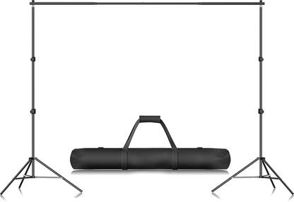 BOLTOVE 9FT X 9 FT Portable Background Backdrop Support Stand Kit, Photo Video Heavy Duty Background Stand Support System for Parties with Carrying Bag for Green Screen Muslin Tripod Kit