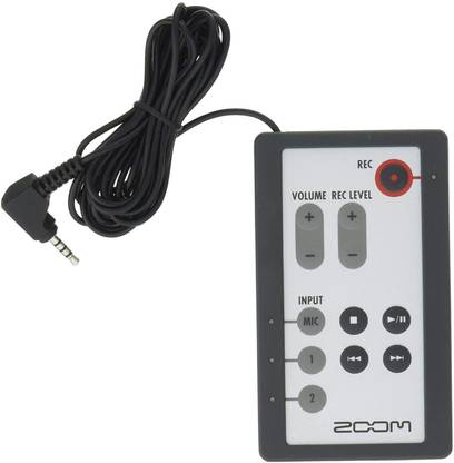 ZOOM RC4 Wired Remote Control for H4n (Black) Remote Controlller