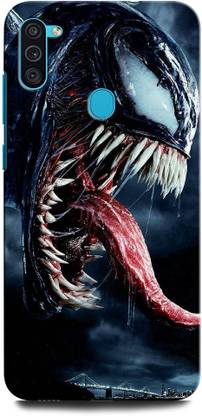 GRAFIQE Back Cover for SAMSUNG Galaxy M11 VENOM LOGO, EDDIE BROCK, MARVAL, COMIC, MOVIE, SUPERHERO