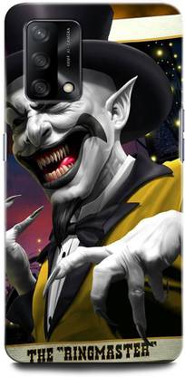 GRAFIQE Back Cover for OPPO F19 CPH2219 THE RINGMASTER, JOKER, EVIL, HORROR, ART, CREEPY, SCRAY