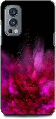 INDICRAFT Back Cover for OnePlus Nord 2 PINK, RED, BLACK, POWDER, ABSTRACT ART, G FLEX