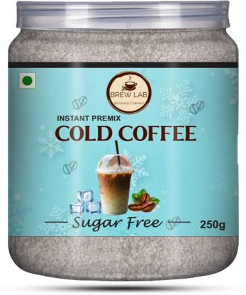 Brew Lab Delicious Sugar free Instant premix Cold Coffee Instant Coffee