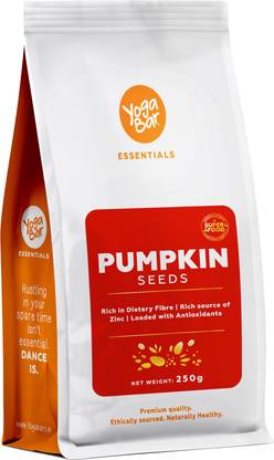 Yogabar Roasted Pumpkin Seeds Rich in Protein and Fiber Superfood – Pumpkin Seeds  (250 g)
