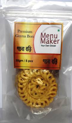 Menu Maker Goyna Bori {Ornamental Bori] 15 Pcs (Pack of 3)