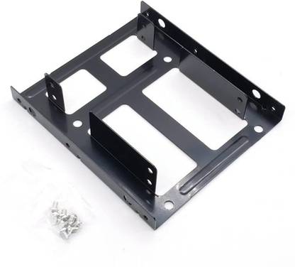 dhruvga 2.5 Drive to 3.5 Inch SSD HDD Metal Mounting Bracket(DHV-CAS-0165) 2.5 inch Shock Resistant hard drive bracket