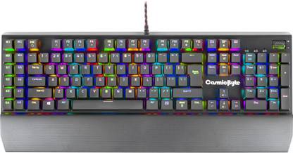 Cosmic Byte CB-GK-24 Equinox Alturas Per Key RGB Mechanical Blue Switch Wired USB Standard Gaming Keyboard Compatible with Desktop, Laptop, Mac