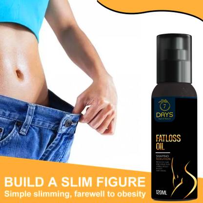 7 Days Fat Burner Fat loss fat go slimming weight loss body fitness oil Shaping Solution Shape Up Slimming Oil Fat Burning ,fat go, fat loss, body fitness anti ageing oil Slimming oil, Fat Burner, Anti Cellulite & Skin Toning Slimming Oil For Stomach, Hips & Thigh for men women 120 ml