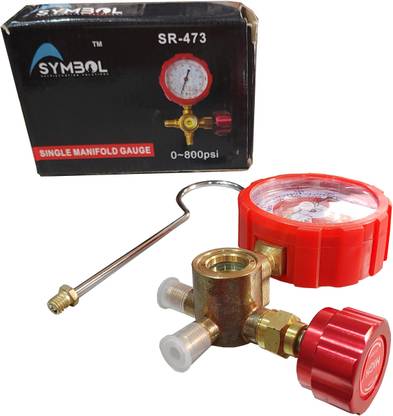 Classic Enterprises Symbol 0~800 psi For Measuring R 410,R 32,R 404 Gas Pin Gauge
