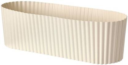 IKEA Plant pot, in/outdoor/off-white oval9 cm (3 ½ ") Plant Container Set