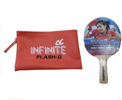 INFINITE FLASH-O Red Table Tennis Racquet