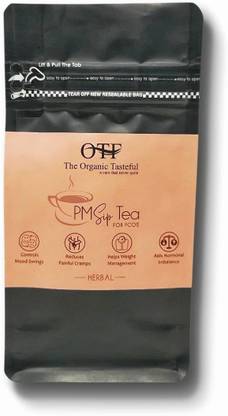 OTF PM Sip Tea For Period Cramps, PMS & PCOS Symptoms Herbal Infusion Tea Pouch