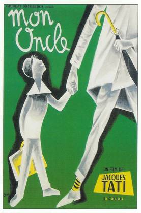 Smoky Design jacques tati monsieur hulot film posters mon oncle Wallpaper Poster