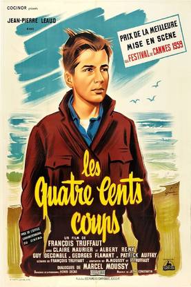 Smoky Design film posters les quatre cents coups francois truffaut movie poster Wallpaper Poster