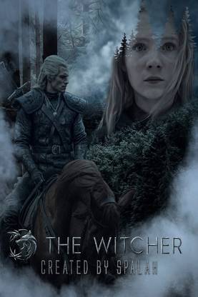 Smoky Design the witcher the witcher 3 wild hunt artwork digital art Wallpaper Poster
