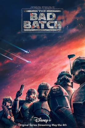 Smoky Design star wars bad batch bad batch star wars clone trooper tv series hd Wallpaper Poster