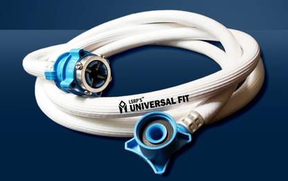 LSRP's Universal Fit (Rarest Quality 6.2mm Thick) 3 meter water inlet pipe / water inflow pipe for fully automatic top load and fully automatic washing machine water pipe Washing Machine Inlet Hose