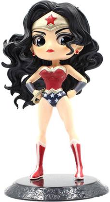 kawaii kart Classic Wonder-Woman Action Figure Q-Style Figure (Size - 15 cm)