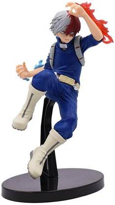 kawaii kart My Hero Academia Shoto Todoroki Action Figure (Size - 18 cm)