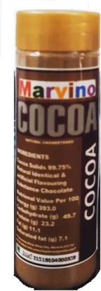 Marvino 100% Natural Cocoa Powder (100Gm) for chocolate drinks / cake & Cake Baking Cocoa Powder