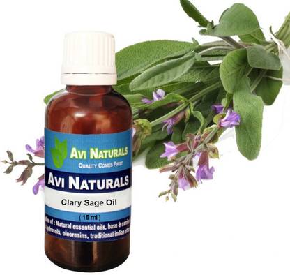 AVI NATURALS Clary Sage Oil, 100% Pure, Natural & Undiluted