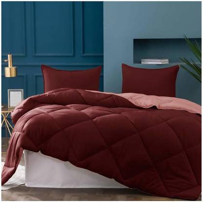 TUNDWAL'S Solid Double Comforter for Mild Winter