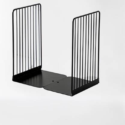 oddpod MQ Stria Office & Home Shelf 8.5" Black Iron Book End