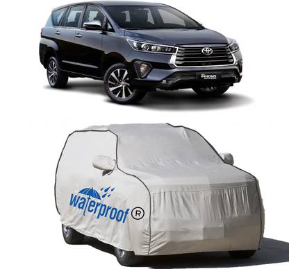 Water Proof Car Cover For Toyota Innova Crysta (With Mirror Pockets)