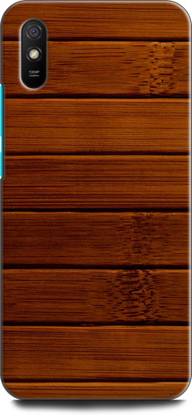 INDICRAFT Back Cover for REDMI 9i Sport WOOD, BROUNE WOODEN, TEXTURE, PATTERN