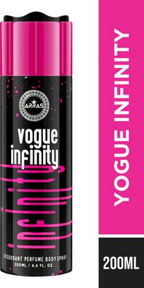 ARRAS Vogue Infinity Deodorant Body Spray Refreshing Long Lasting Deo for Men and women , 200ml Deodorant Spray  -  For Men & Women