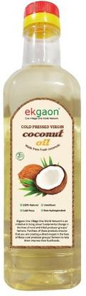 Ekgaon Coconut Oil Coconut Oil Plastic Bottle