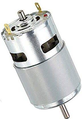 Diktmark RS-775 12 volt dc big metal high torque high rpm brushed motor for robotics rc car and diy kits pack of (1) Electronic Components Electronic Hobby Kit