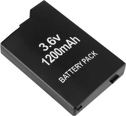 gamnik PSP Console Battery Series 3.6 V 1200 M Ah Loose Packing (New) PSP-S110 Compatible PSP Slim Portable Playstation PSP-2000, PSP-2001, PSP-3000, PSP-3001, PSP-3002, PSP-3004 Game Battery