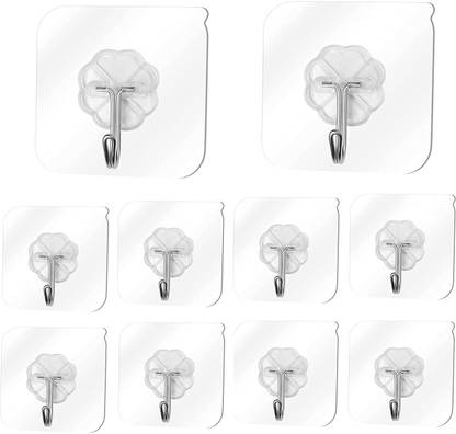 Sarang ADHESIVE WALL HOOK 6PC Hook 6