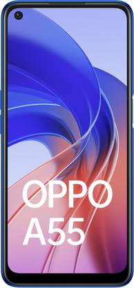 OPPO A55 (Rainbow Blue, 128 GB)