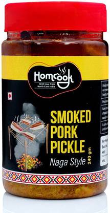 Homcook WOOD SMOKED PORK PICKLE (Northeast/ Naga Style) 240g Pork Pickle