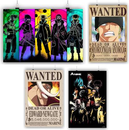 One piece combo poster 1669 Paper Print