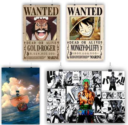 One piece combo poster 1664 Paper Print