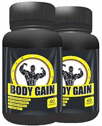 BodyGain Weight Mass gainer Capsule, weight increase supplement weight badhane tablet Weight Gainers/Mass Gainers