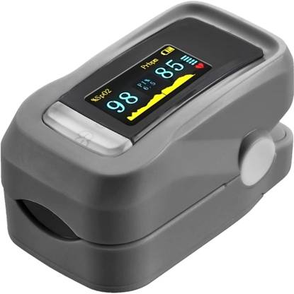 NISCOMED New Professional Series FPO-99 Finger Tip With Audio Visual Alarm With Perfusion Index Pulse Oximeter SPO2 Blood Oxygen Saturation Ratable OLED Oximeter Monitor Pulse Oximeter Pulse Oximeter