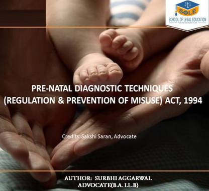 Pre-Natal Diagnostic Techniques (Regulation & Prevention Of Misuse Act,1994) Law Book
