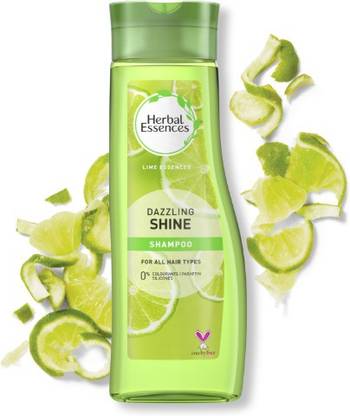 Herbal Essences Dazzling Shine Imported Shampoo With Lime Essences