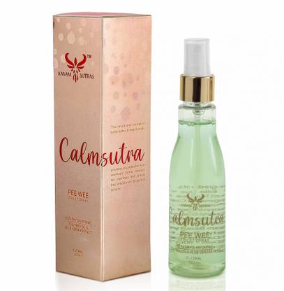 AANAM SUTRAS Calmsutra Pee Wee Protect - Toilet Spray (Floral) Lemon Spray Toilet Cleaner