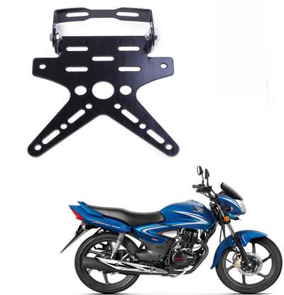 RWT Tail Tidy Number Plate Holder/License Plate Holder Bracket For Honda CB Shine Bike Number Plate